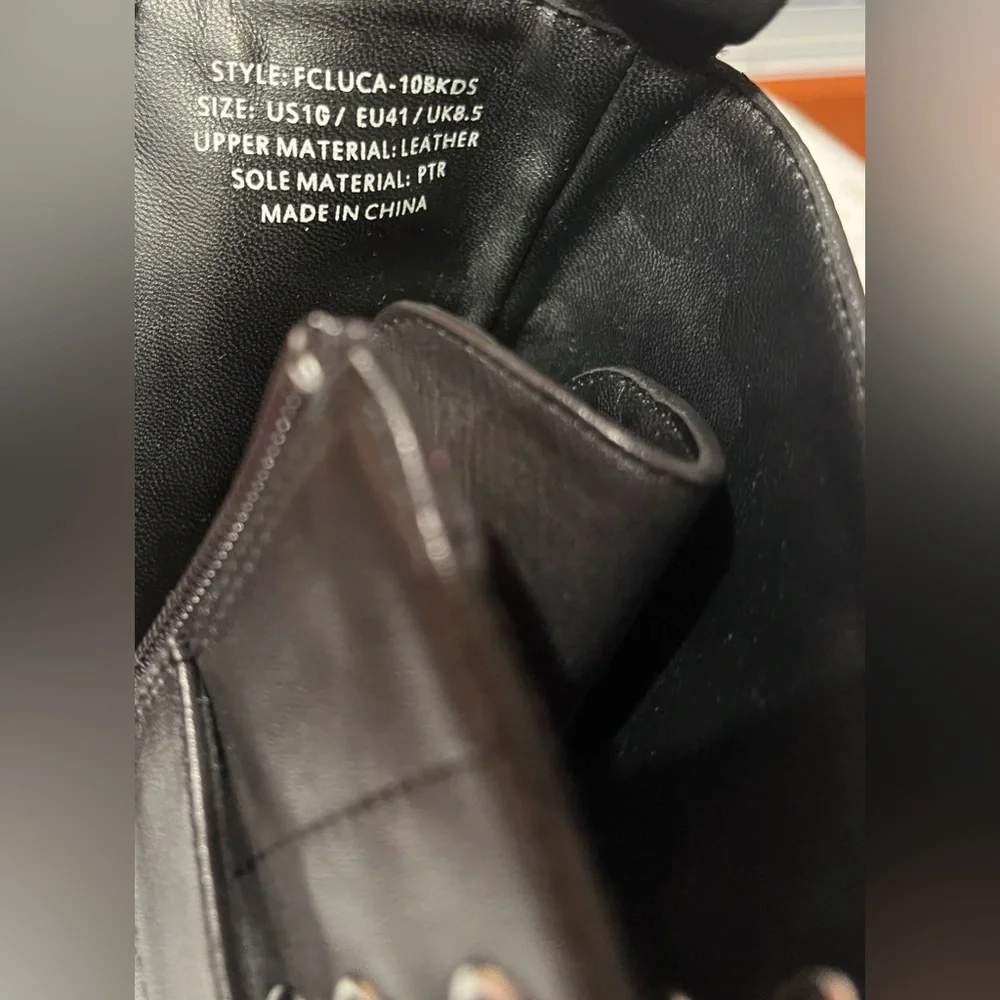 New French Connection Women’s Peri Boots – Black – Size 10